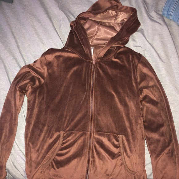 Brown Tracksuit Top - Picture 1 of 2